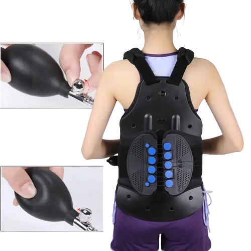 Universal Thoracic Full Back Brace For Men And Women: Treat Kyphosis, Compression, Osteoporosis, And Upper Spine Injuries With Lumbar Support Model Mbb1234190 1