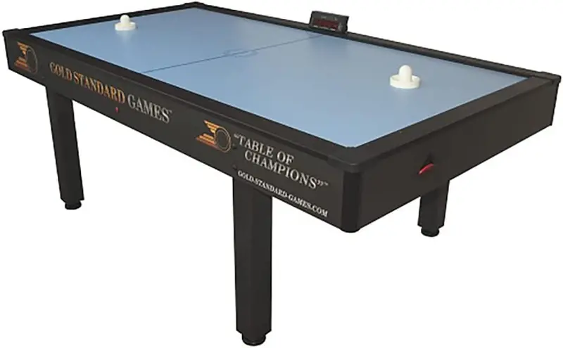 Usa-Made Pro Air Hockey Table – Charcoal Matrix Surface With Integrated Side Scoring System 1