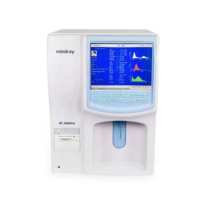 Veterinary Cbc Analyzer | 3-Parameter Hematology Instrument For Animal Diagnostic Labs 1