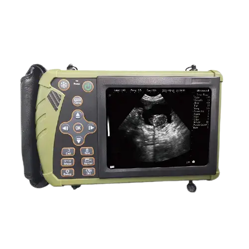 Veterinary Handheld Ultrasound Scanner – Monochrome Vet-5 Model For Animal Clinics 1