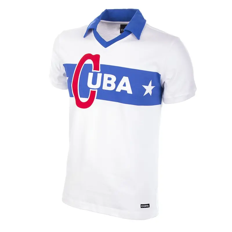 Vintage Cuba National Team Football Shirt – 1960S Copa Style 1