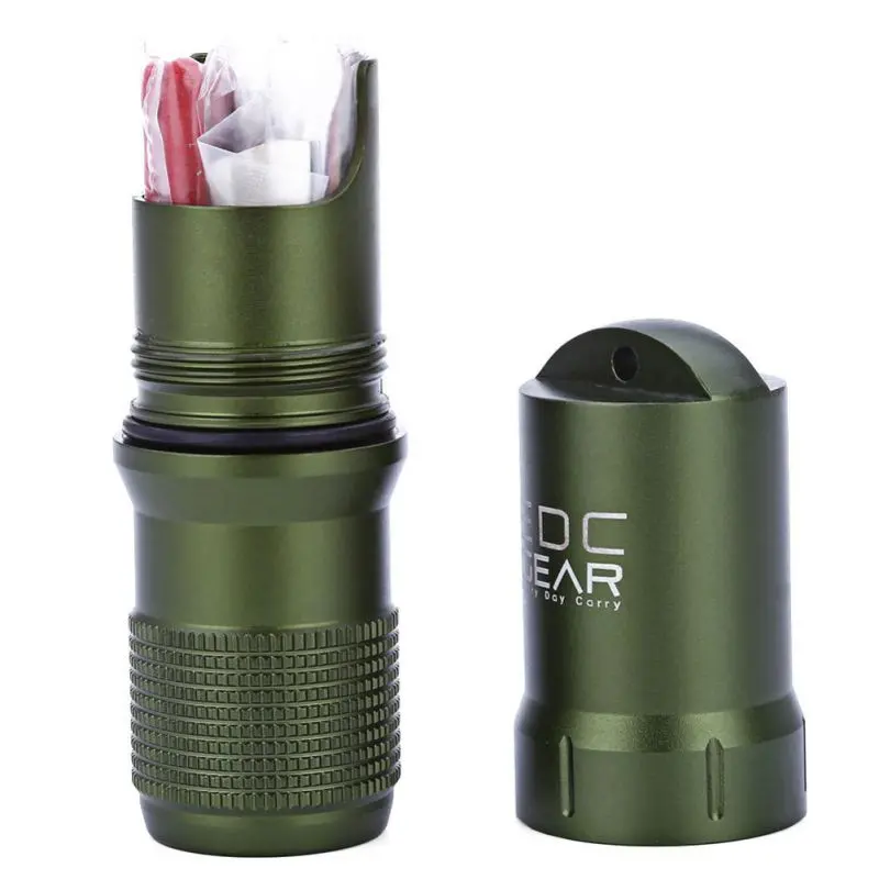 Weatherproof Pill And Waterproof Match Storage Case 1