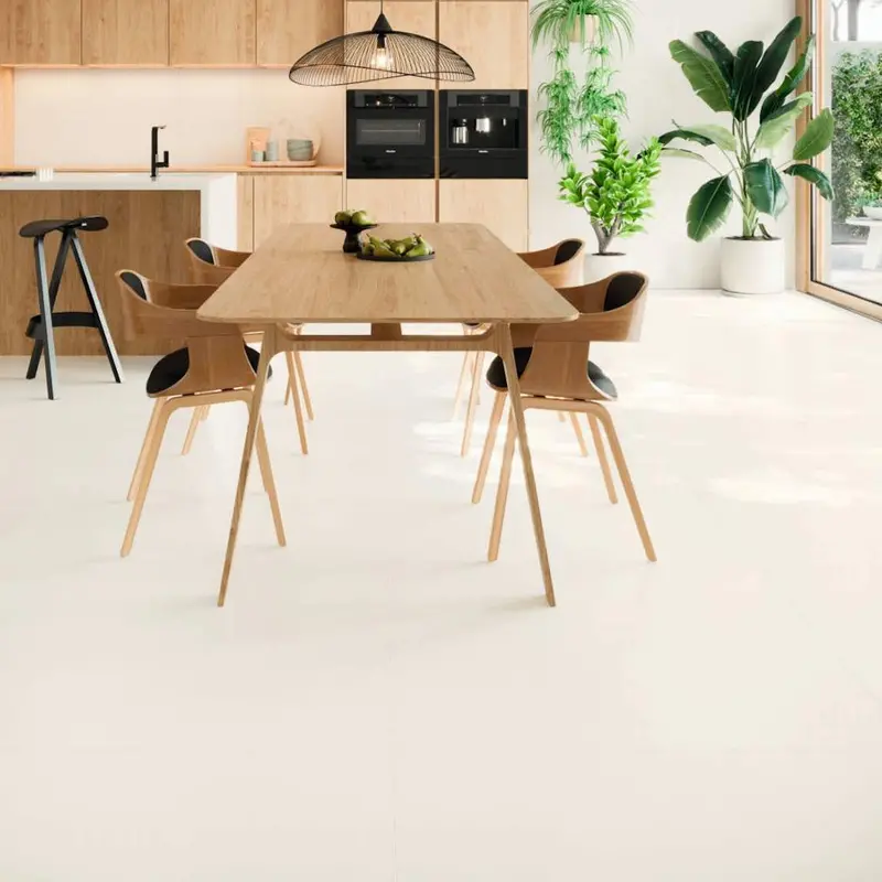 White Rectified Porcelain Floor & Wall Tile – 40 Cm X 40 Cm 1