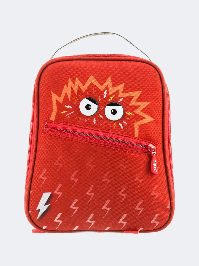 Zipit Talking Monster Lunch Box – Vibrant Red 1