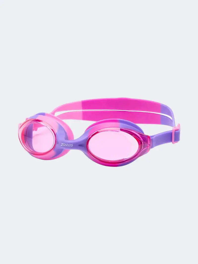 Zoggs Bondi Kids Swim Goggles – Violet And Pink 1