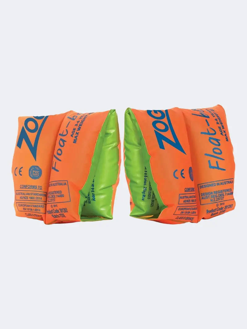 Zoggs Float Bands Armbands For Children – Orange Buoyancy Aid 1