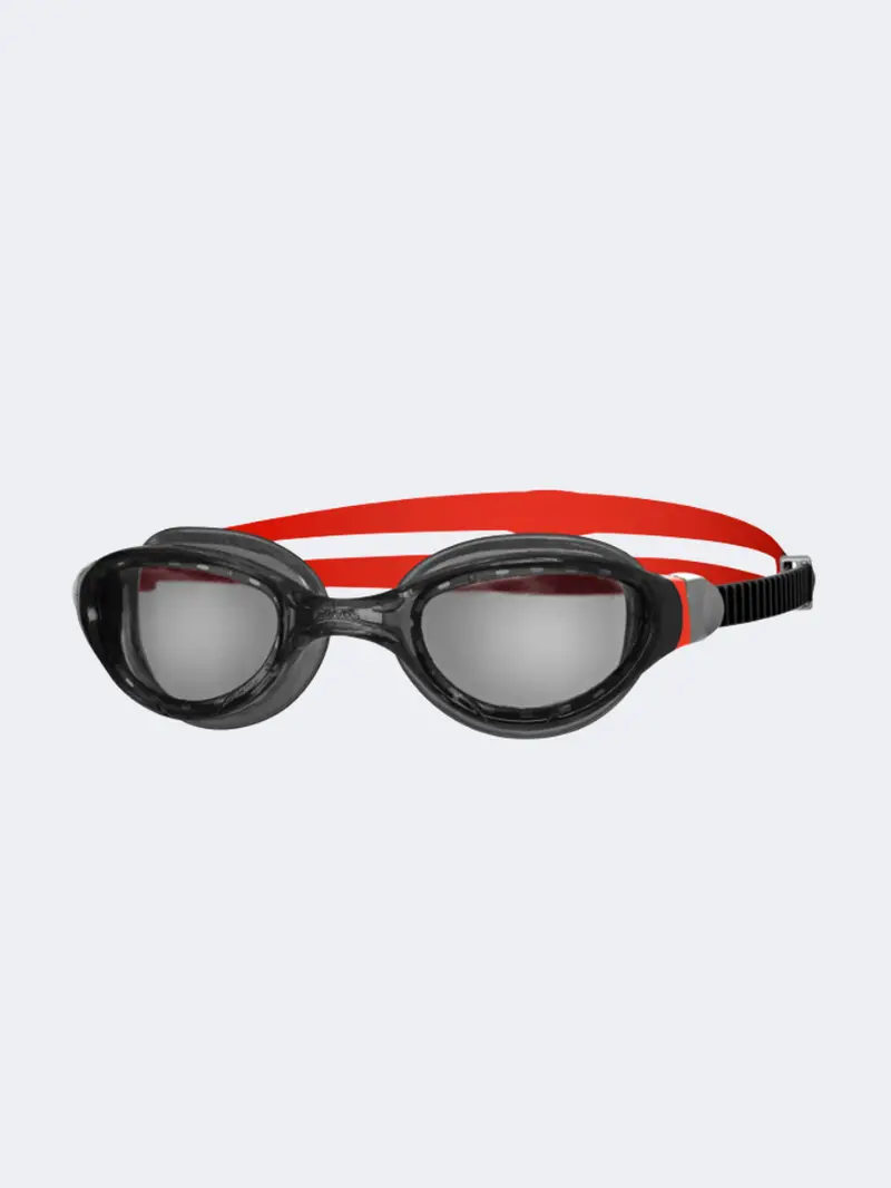 Zoggs Phantom 2.0 Swim Goggles – Black & Red 1