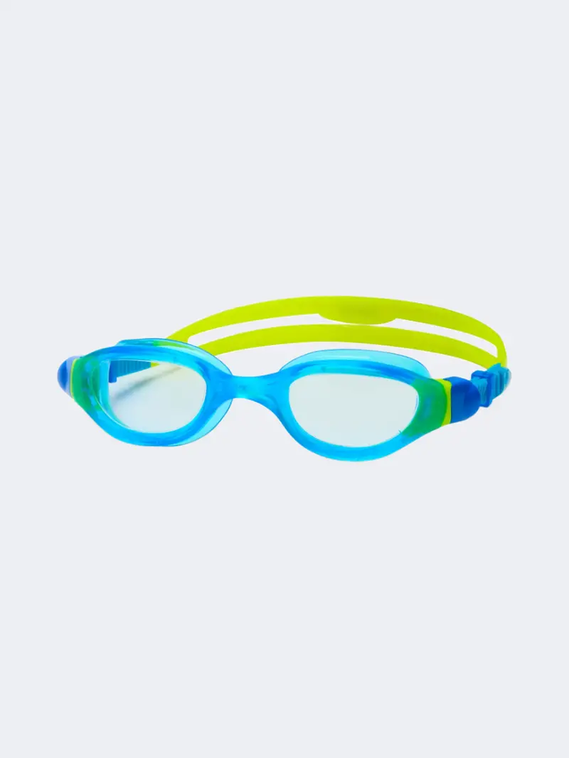 Zoggs Phantom 2 Kids Swim Goggles – Light Blue Frame With Clear Lens 1