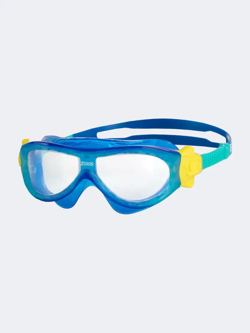 Zoggs Phantom Kids Swim Goggles – Blue Frame 1
