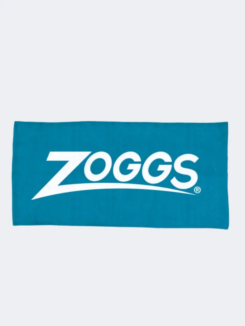 Zoggs Pool Microfiber Swim Towel For Adults In Blue 1